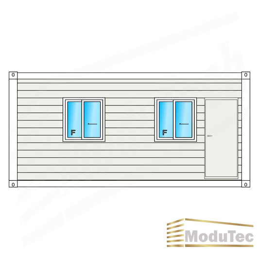 Steel framed 6m x 3m modular DIY building Australia 